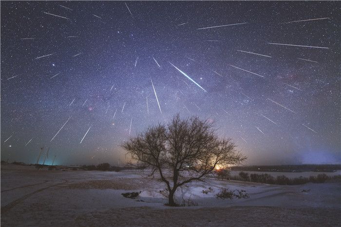 黑龙江双子座流星雨